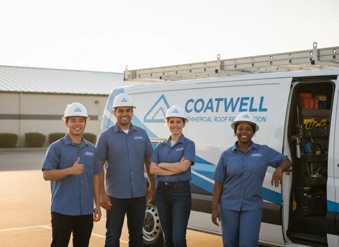 Commercial roof coating company in Cortez, FL